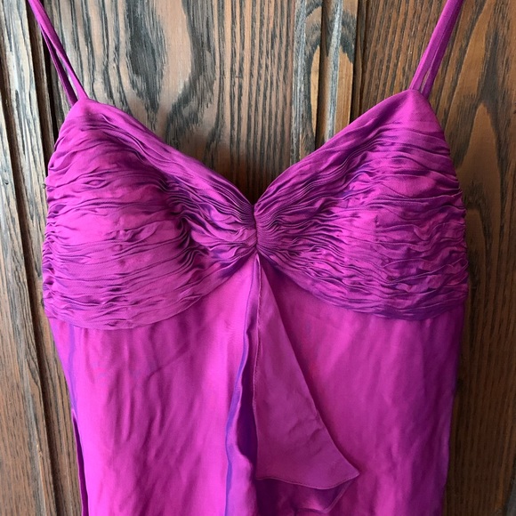 Rimini magenta dressy dress - size 6 - Picture 4 of 13